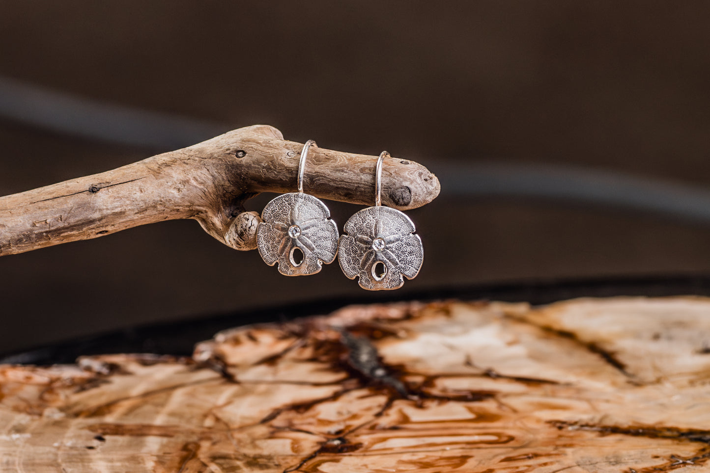 Silber Diamant Ohrringe