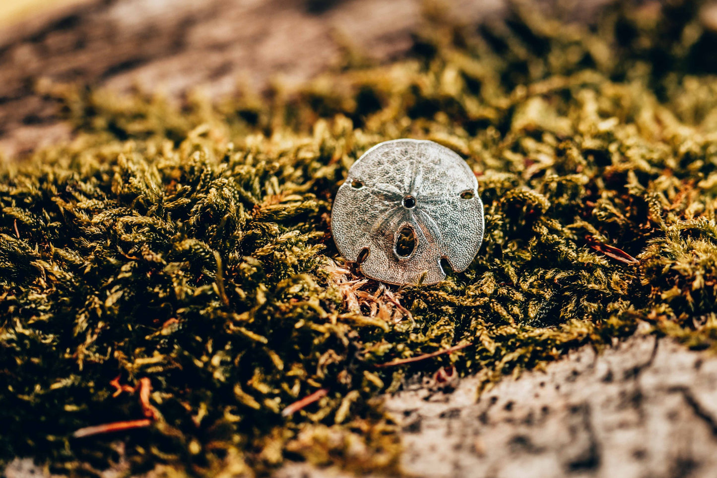 Brosche, Silber, schwarzer Diamant