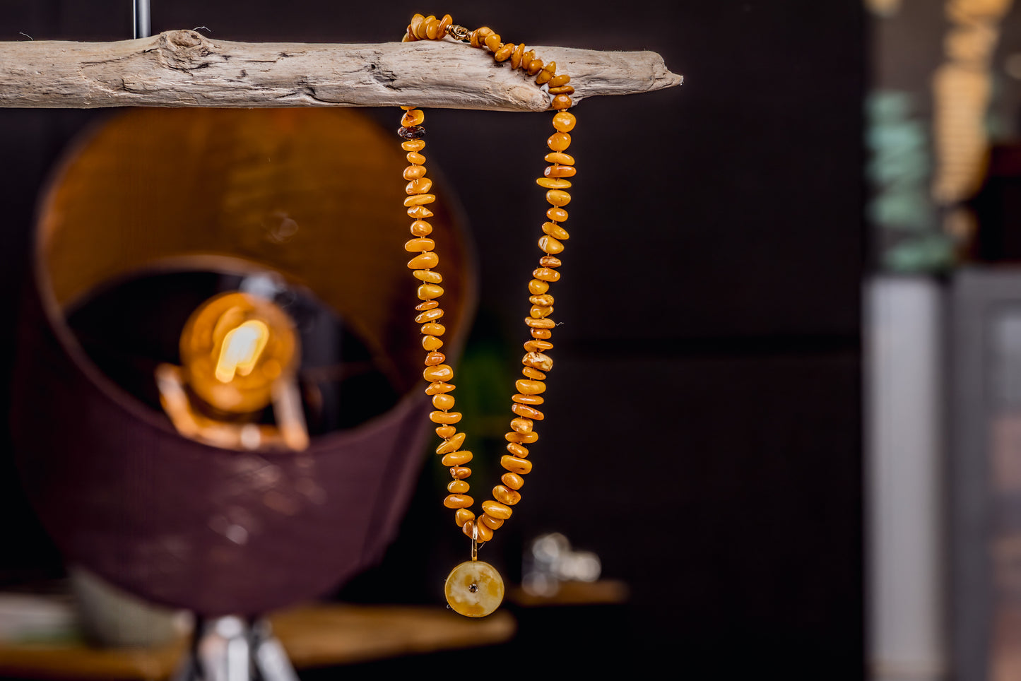 Bernstein Gold Diamant Collier