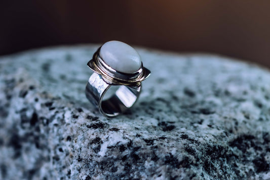 silver, yellow gold, swiss stone
