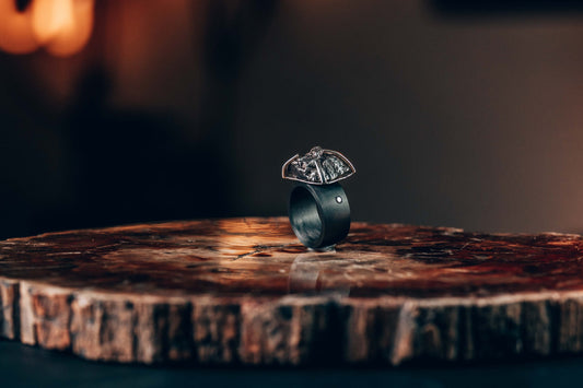 carbon, silver, meteorite